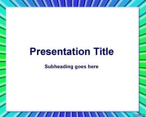 Rectangle Color PowerPoint Template
