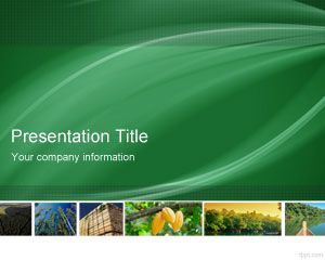 Forestry PowerPoint Template PPT Template