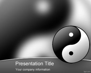 Plantilla PowerPoint de Feng Shui