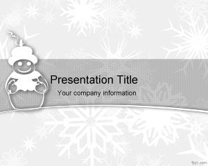 cold snowman ppt