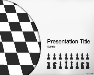 Chess Strategy PowerPoint Template PPT Template