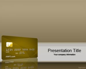 Credit Card Rating PowerPoint Template PPT Template