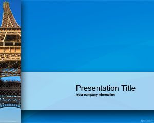 Eiffel Tower PowerPoint Template