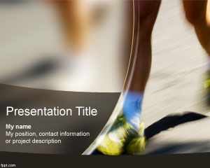 Plantilla PowerPoint de Maratón