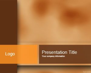 Brown Color PowerPoint Template