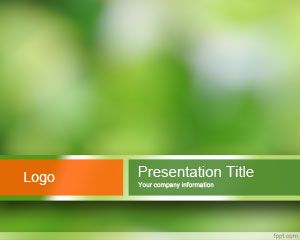 Plantilla PowerPoint de Sustentabilidad PPT Template