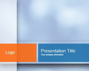 Plantilla PowerPoint en tonos azules PPT Template