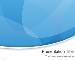 Blue Modern PowerPoint Template