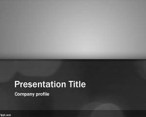 Clean Gray PowerPoint Template