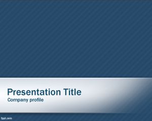 Clean Blue PowerPoint Template PPT Template