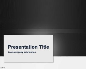 Grey Review PowerPoint Template