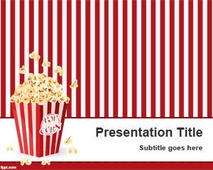 Pop Corn PowerPoint Template