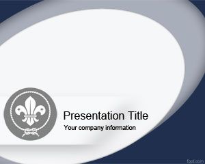 Plantilla PowerPoint de Boy Scout PPT Template