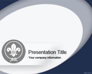 Plantilla PowerPoint de Boy Scout