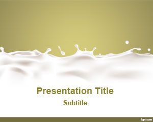 dairy template ppt background