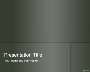Silverglow PowerPoint Template PPT Template