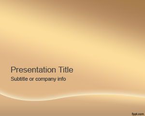 Bronze PowerPoint Template