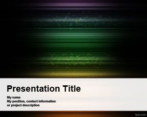 Naive Dark PowerPoint Template