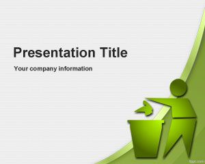 Global Environmental Recycling PowerPoint Template