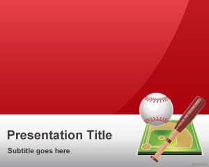 Plantilla PowerPoint de Béisbol