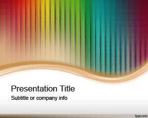 Plantilla PowerPoint con colores Pasteles