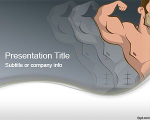 Muscular PowerPoint Template