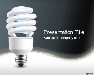 Plantilla PowerPoint de Electricidad PPT Template