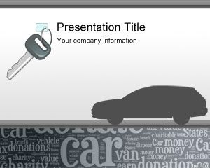 Free Donate My Car PowerPoint Template