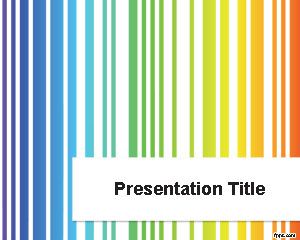 Colored Lines PowerPoint Template