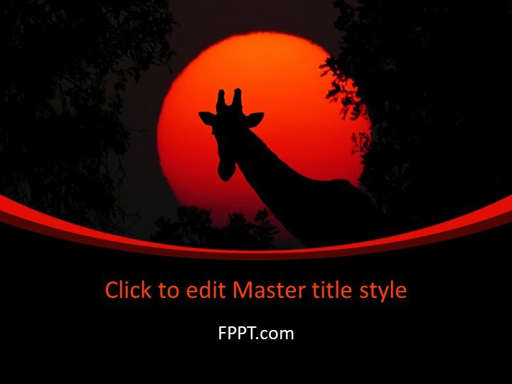 Free Zoo PowerPoint Templates Free Zoo PowerPoint Templates