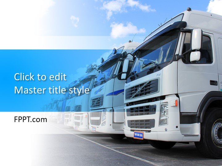 Free Truck PowerPoint Template - Free PowerPoint Templates free-truck-powerpoint-template-free-powerpoint-templates
