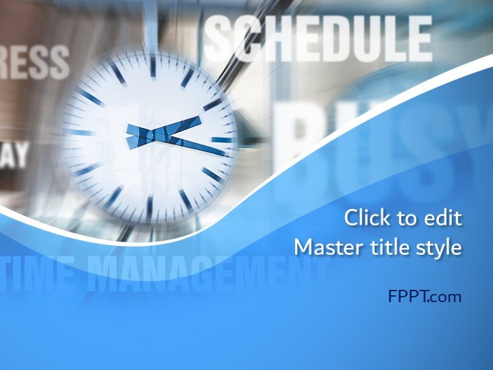 Free Time Concept PowerPoint Template