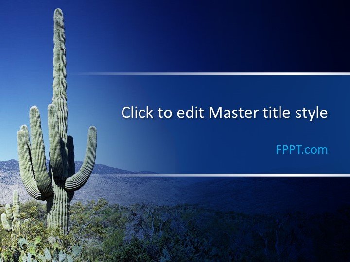 free-cactus-powerpoint-template-free-powerpoint-templates