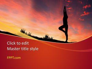 Mẫu PowerPoint miễn phí với chủ đề Yoga sẽ giúp trình bày chủ đề của bạn trở nên sinh động và thú vị hơn bao giờ hết. Hãy tải về và sử dụng hình nền PowerPoint đẹp mắt cùng chủ đề Yoga để giới thiệu các bài tập Yoga, những lợi ích của Yoga và cách thực hành Yoga.