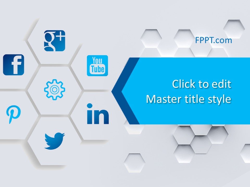 Free Social Media PowerPoint Template - Free PowerPoint Templates