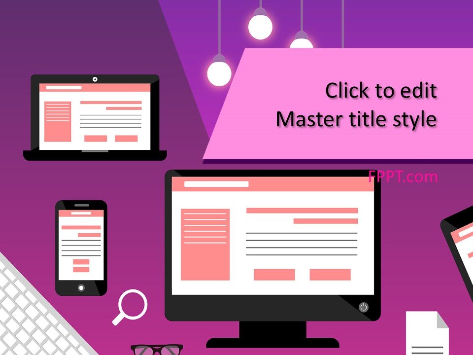 Powerpoint Templates Computer Theme