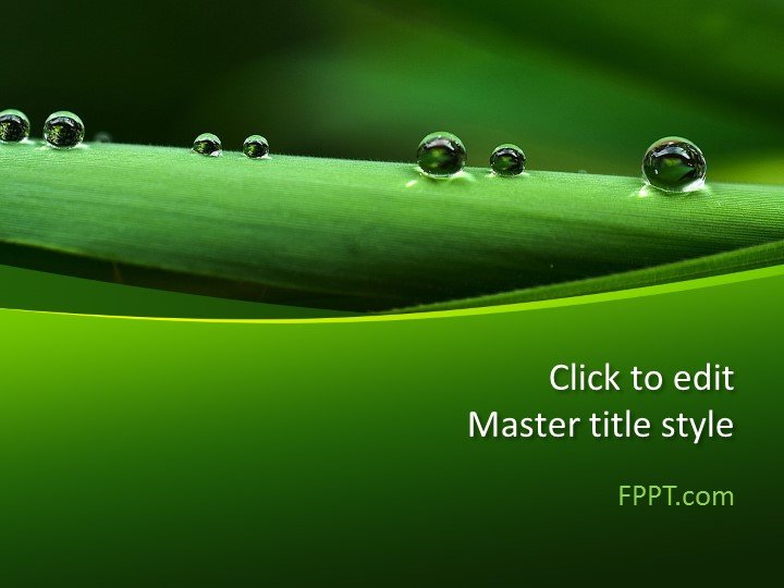 Free Mother Nature PowerPoint Templates