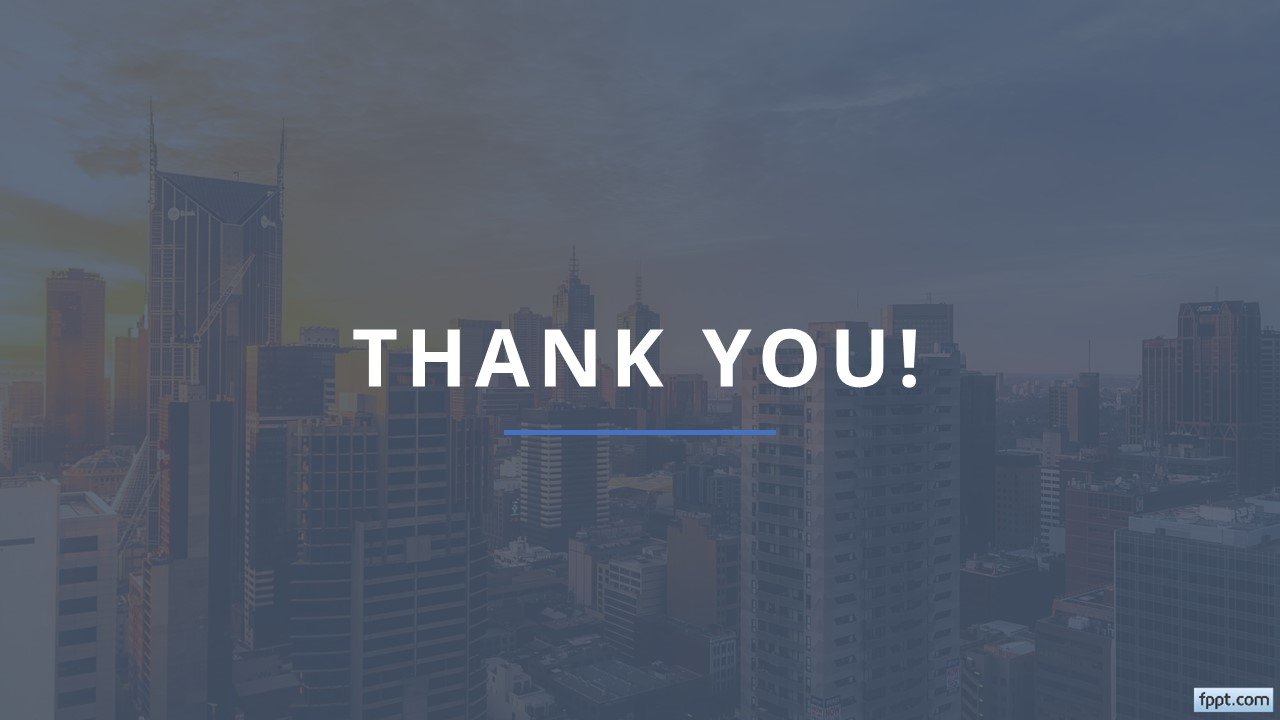 Formal Thank You For Presentation
