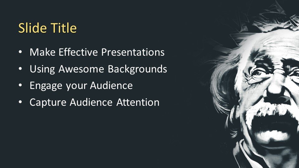 Albert Einstein Sjabloon