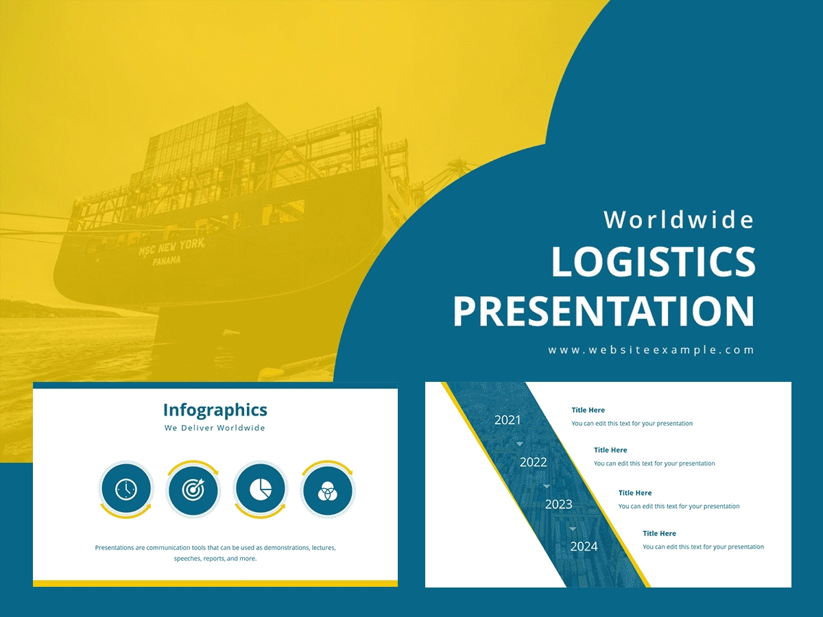 Free Logistics PowerPoint Template