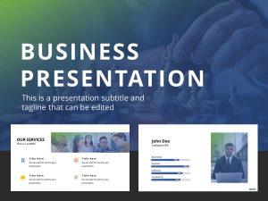 Free Business Presentation PowerPoint Template