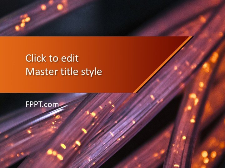 free-high-performance-fiber-optics-powerpoint-template-free-powerpoint-templates