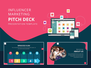 Free Influencer PowerPoint Template for Social Media Marketing Presentations