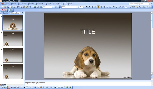 Темы для презентаций powerpoint собаки